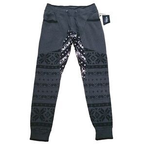 NWT Brooklyn Standard Joggers XL (35x31)  Fleece Drawstring Dark Gray Black